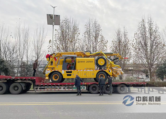 ZHSP3016混凝土濕噴臺車發(fā)貨現(xiàn)場-0